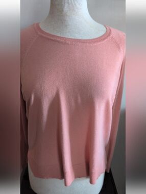 Zara Soft Pink Crewneck Sweater